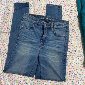 American eagle high rise jeggings size 2 short